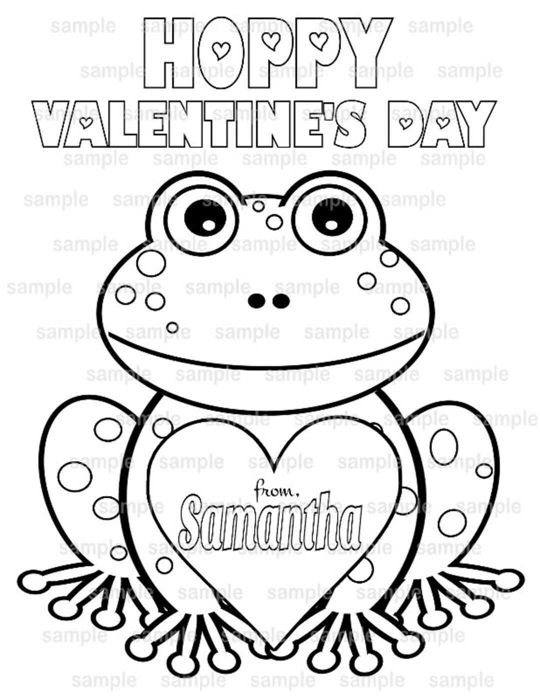 200+ Frog Coloring Pages 192