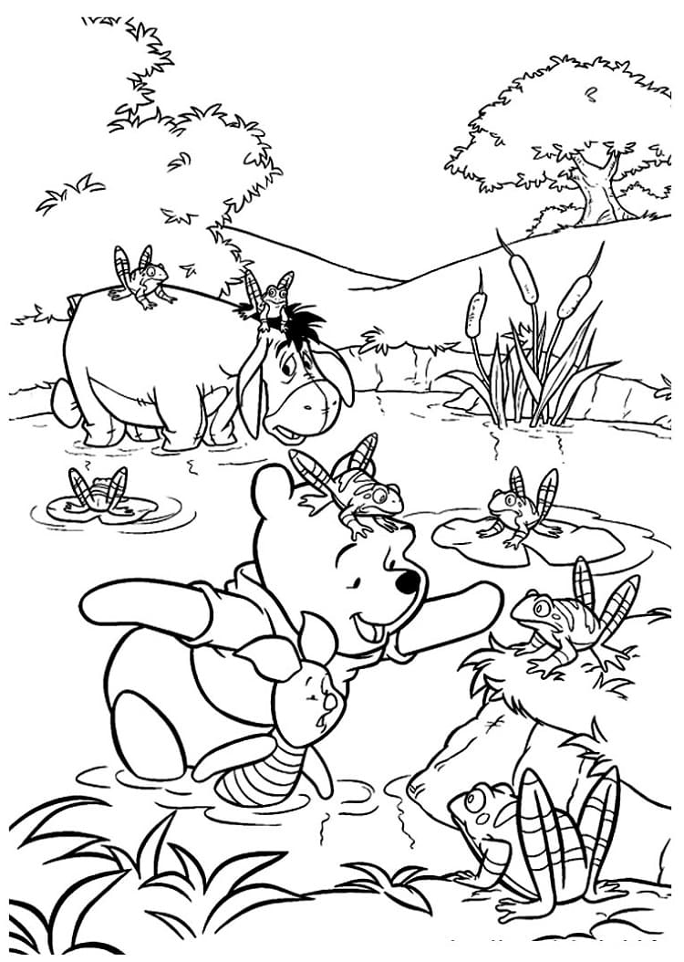 200+ Frog Coloring Pages 193