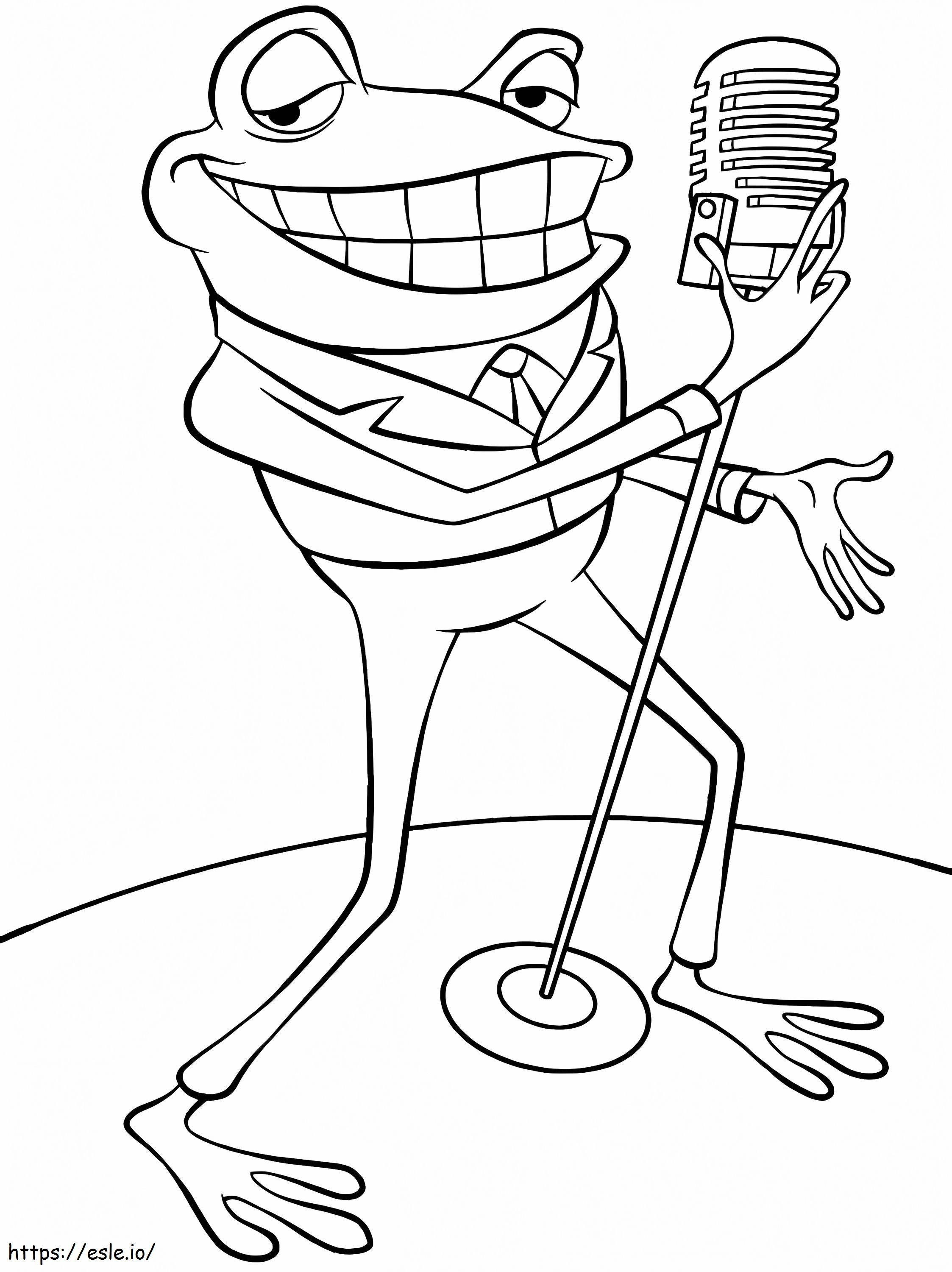 200+ Frog Coloring Pages 195