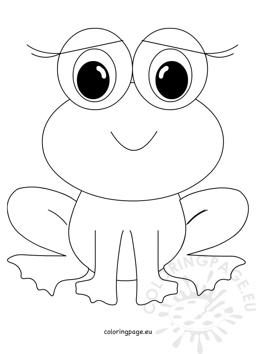 200+ Frog Coloring Pages 22