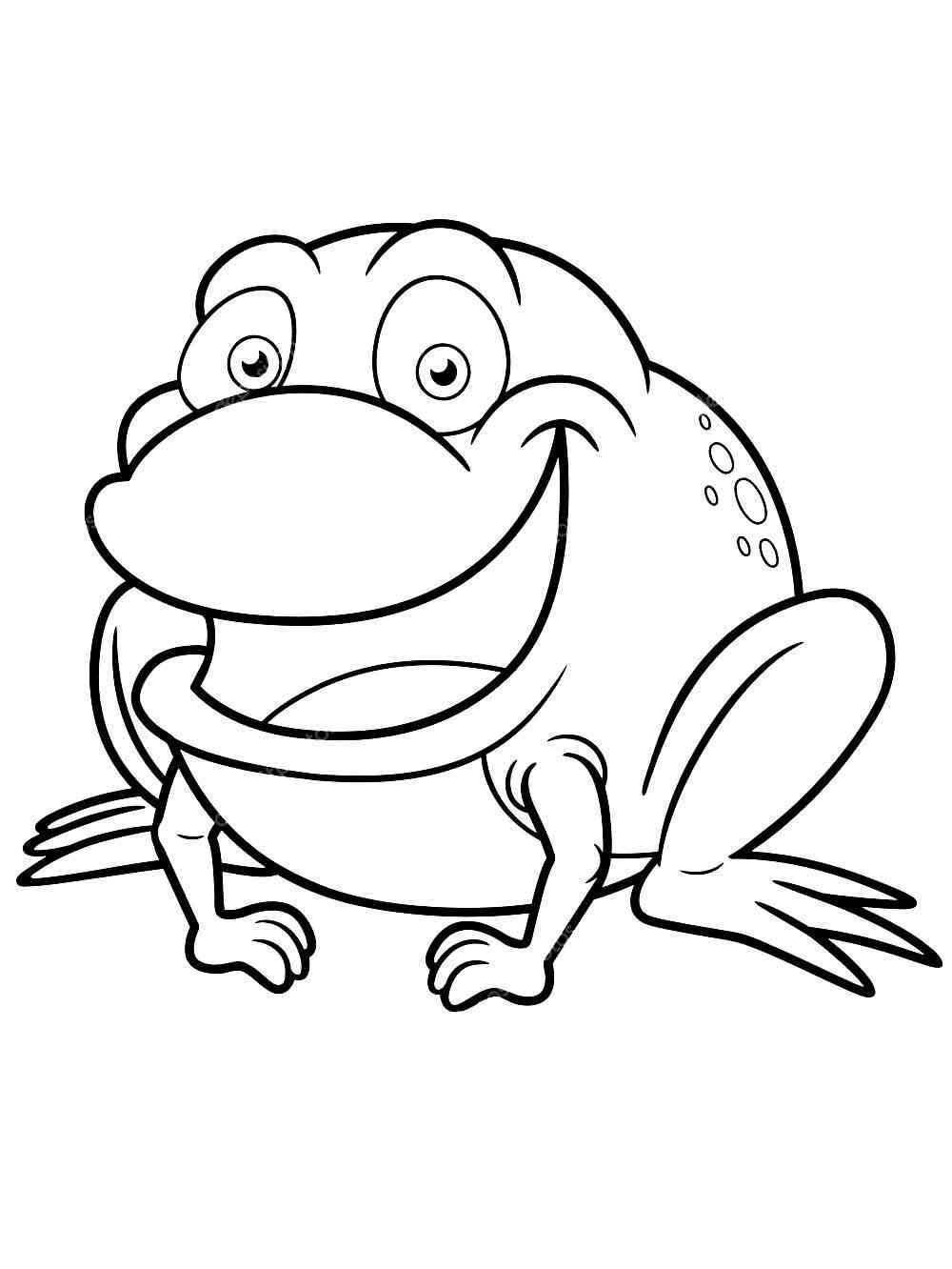 200+ Frog Coloring Pages 40