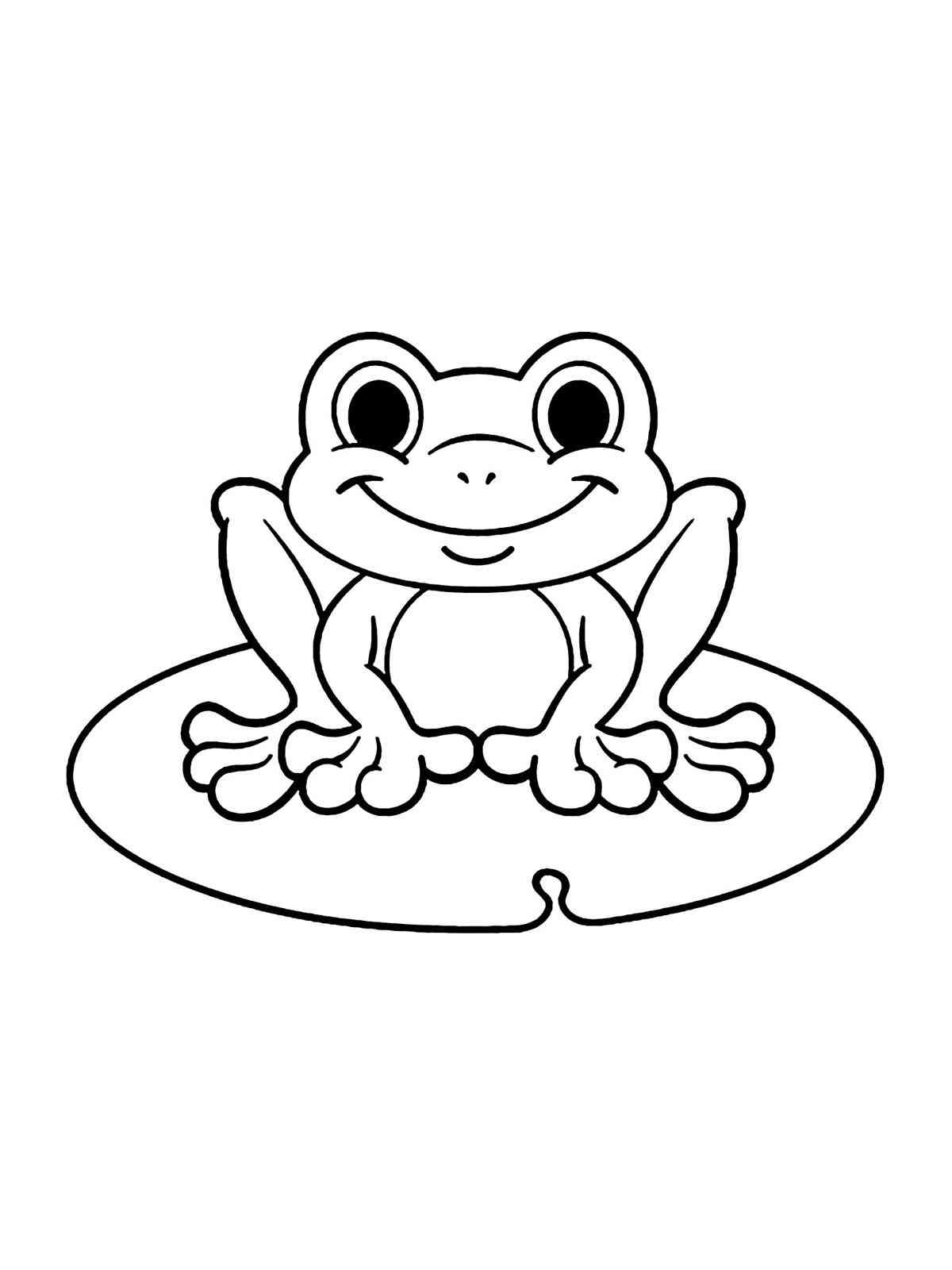 200+ Frog Coloring Pages 41