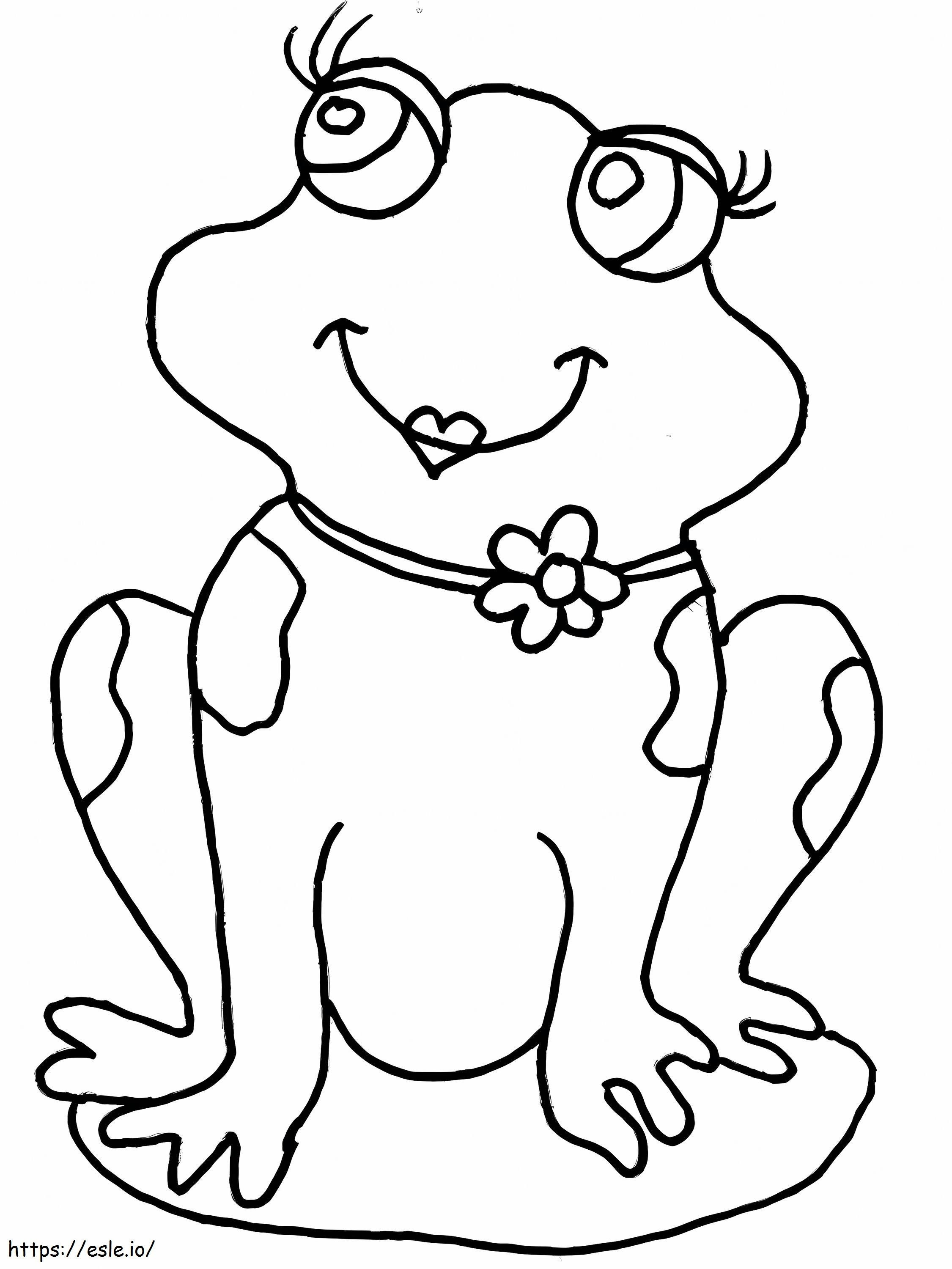 200+ Frog Coloring Pages 43