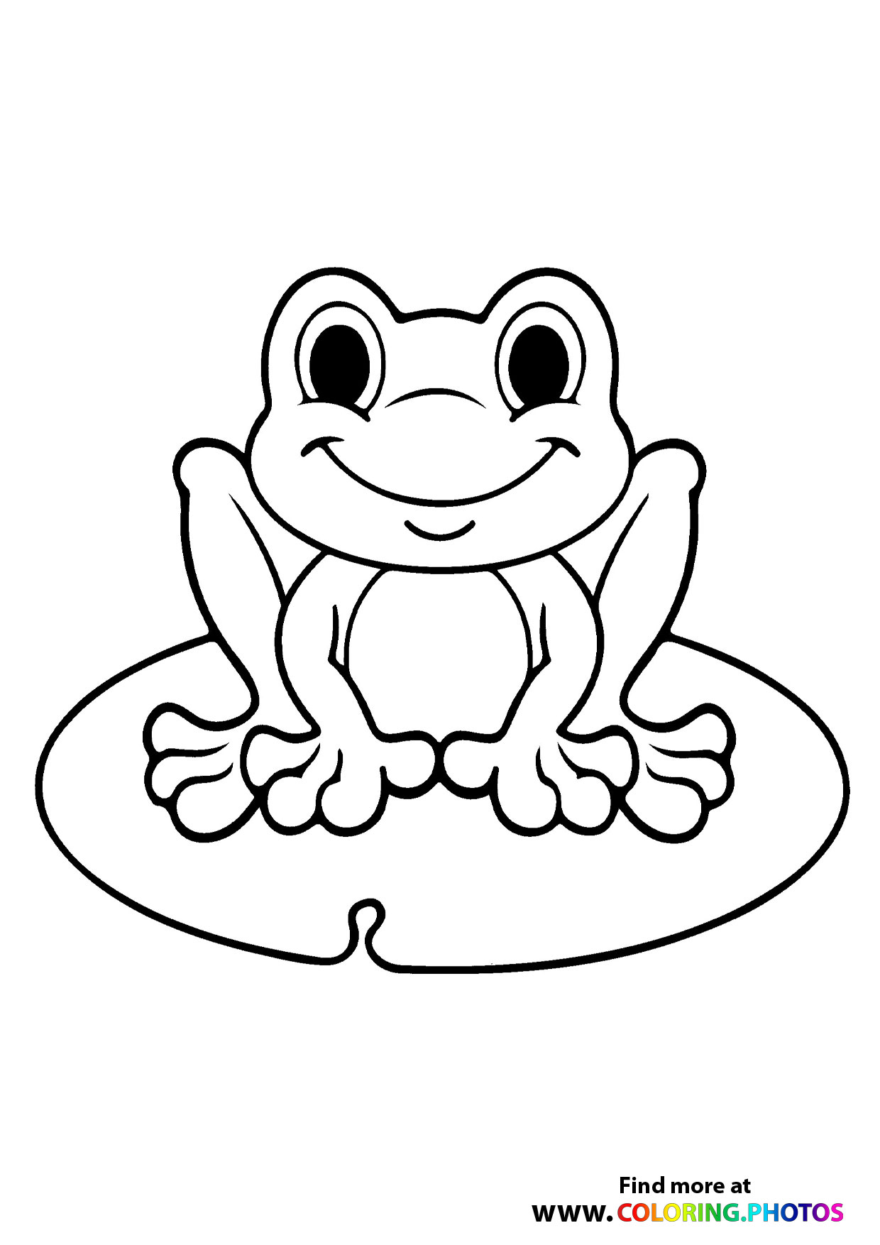 200+ Frog Coloring Pages 5