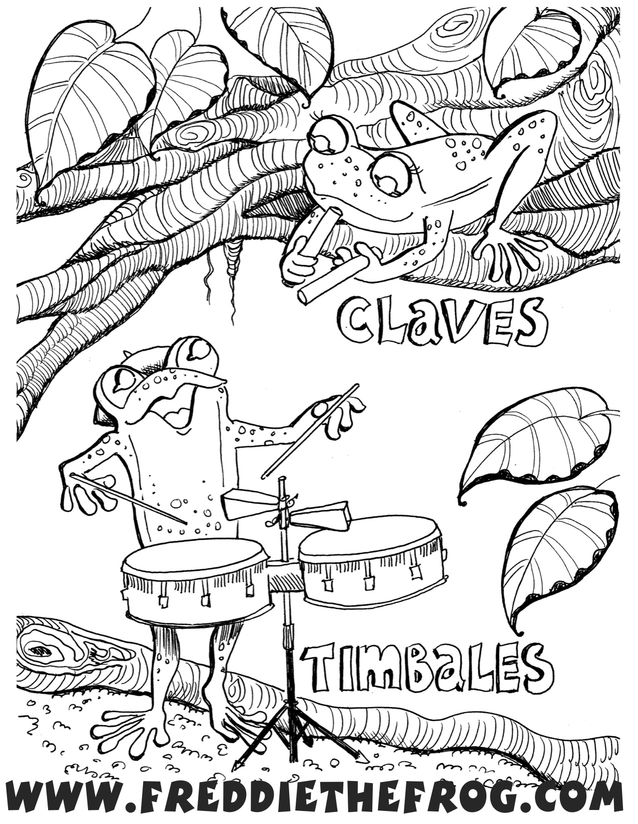 200+ Frog Coloring Pages 62