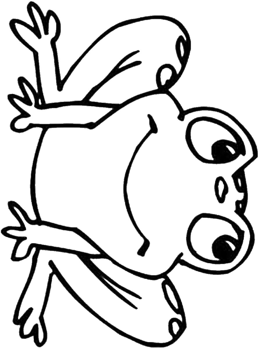 200+ Frog Coloring Pages 76