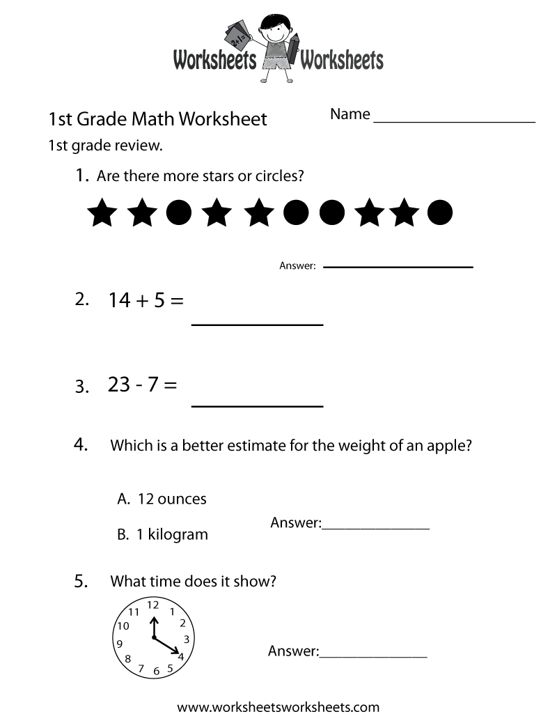 3rd Graders Math Worksheets FREE Printable 124