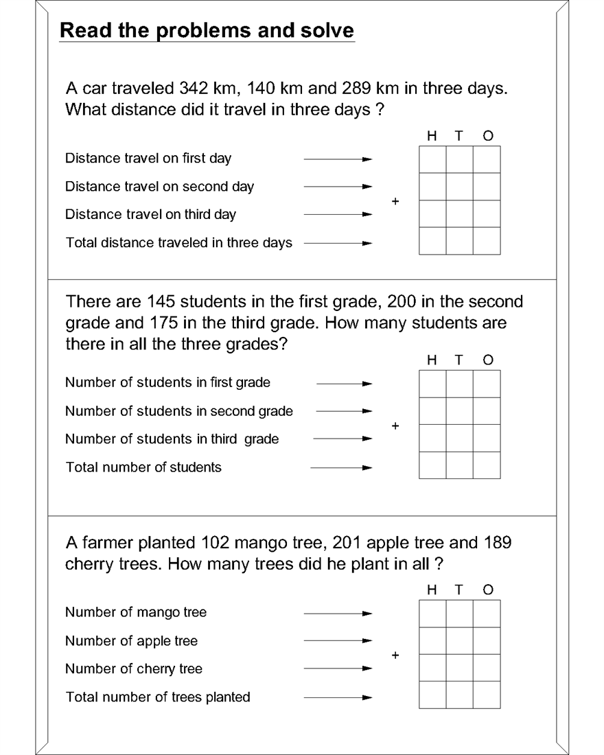 3rd Graders Math Worksheets FREE Printable 134