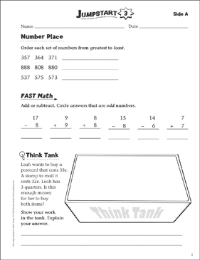 3rd Graders Math Worksheets FREE Printable 39