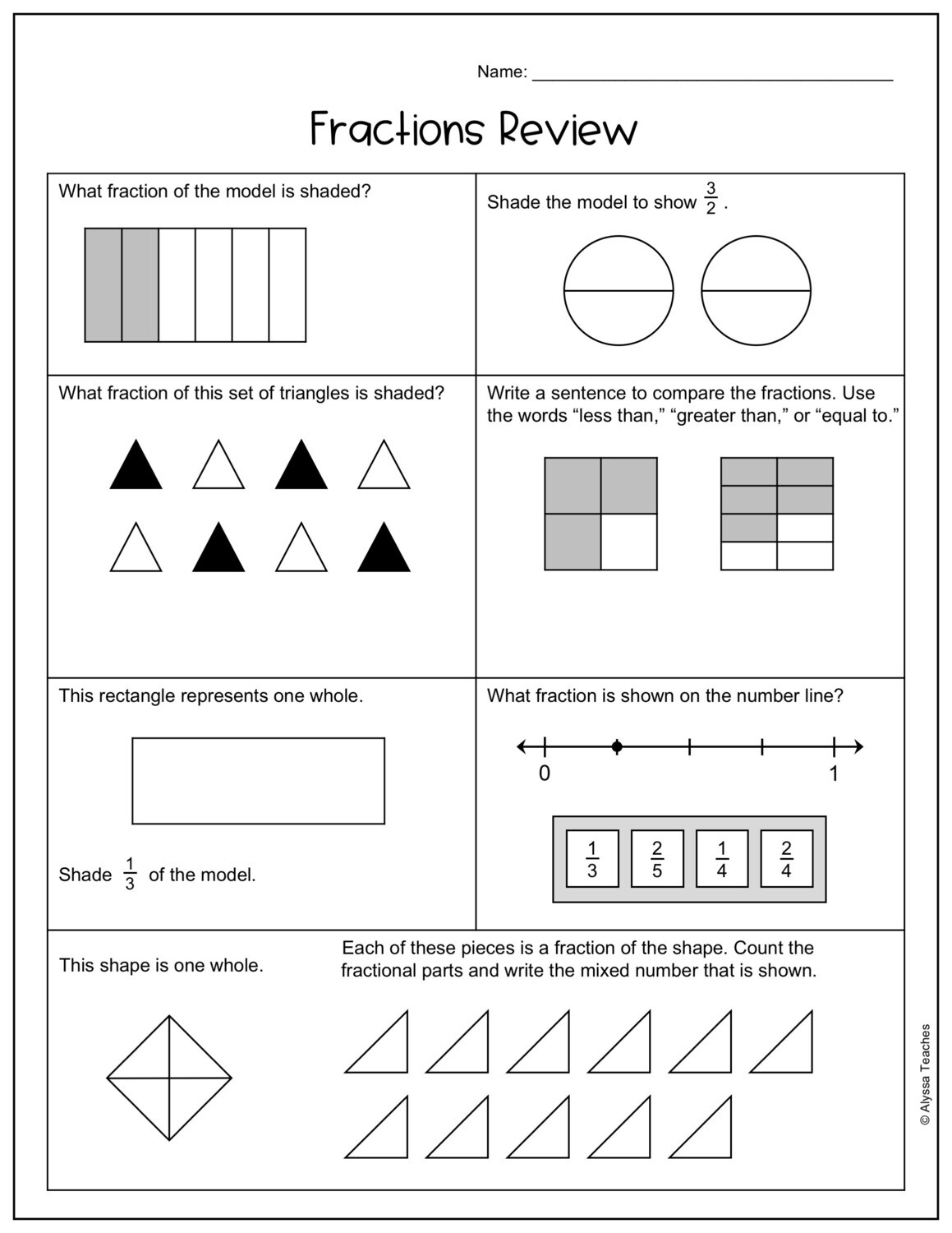 3rd Graders Math Worksheets FREE Printable 98