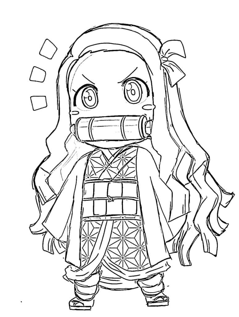 82 Nezuko Coloring Pages: Demon Slayer Fans' Favorites 2