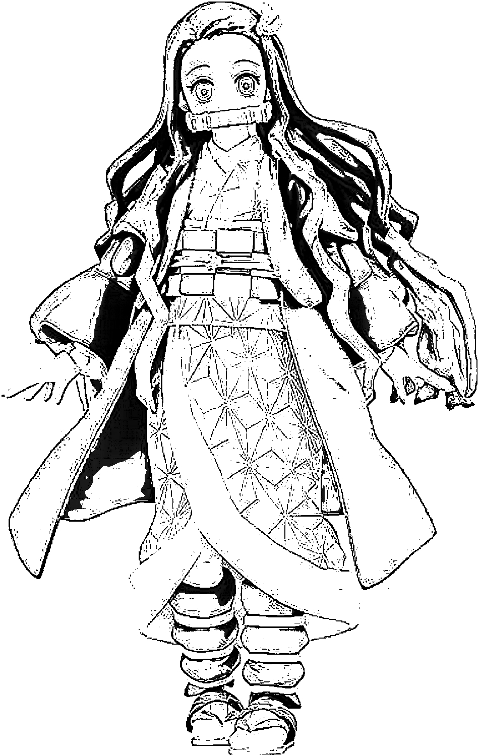 82 Nezuko Coloring Pages: Demon Slayer Fans' Favorites 39