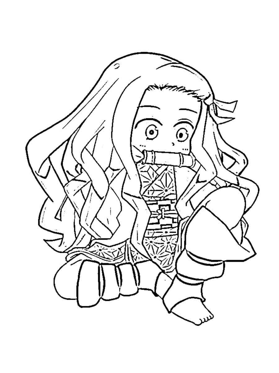 82 Nezuko Coloring Pages: Demon Slayer Fans' Favorites 47