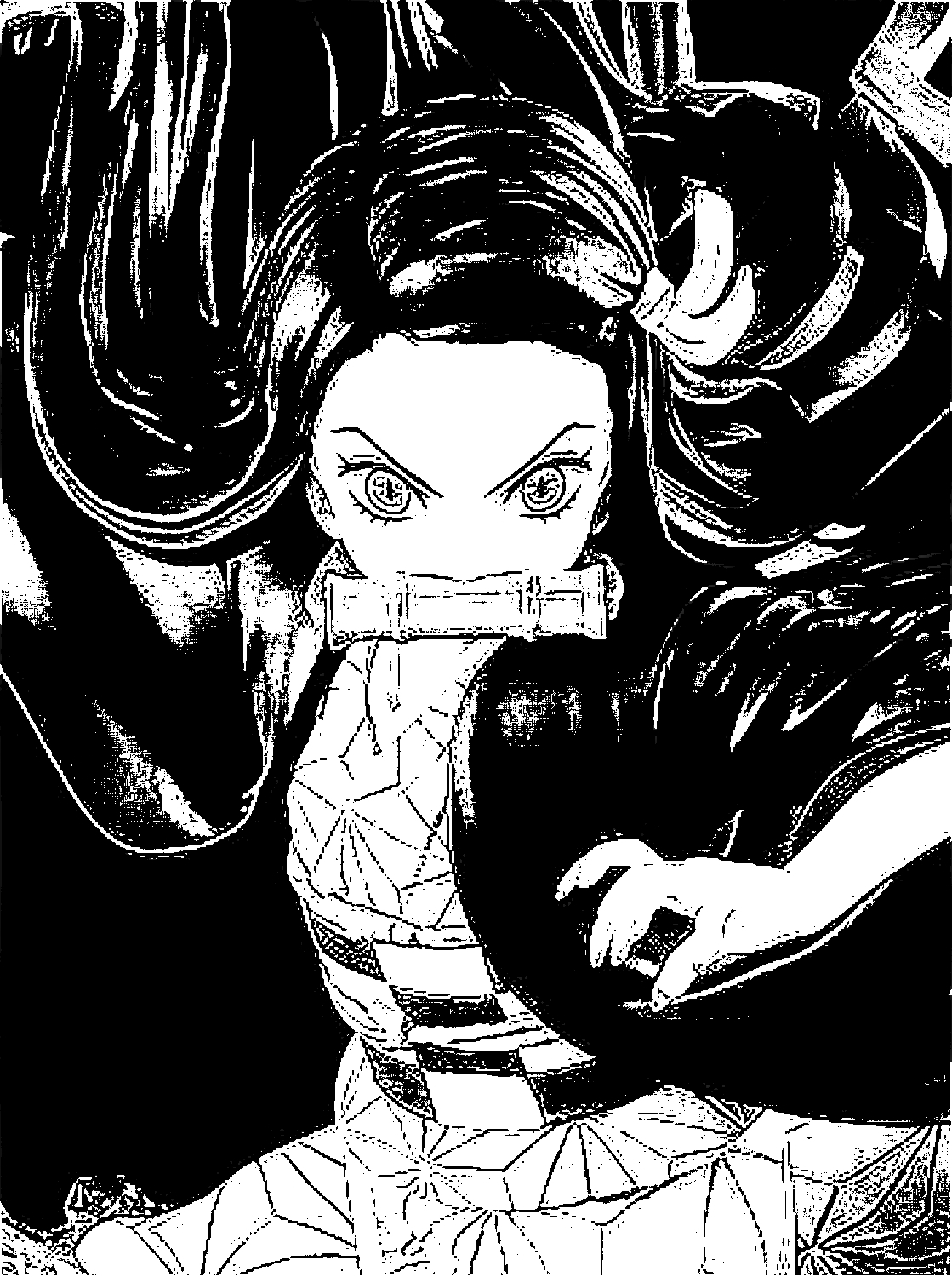 82 Nezuko Coloring Pages: Demon Slayer Fans' Favorites 56