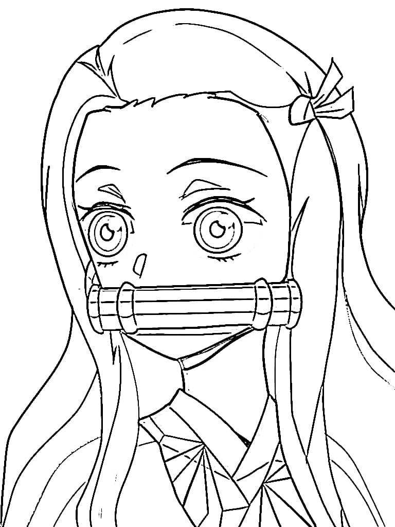 82 Nezuko Coloring Pages: Demon Slayer Fans' Favorites 59