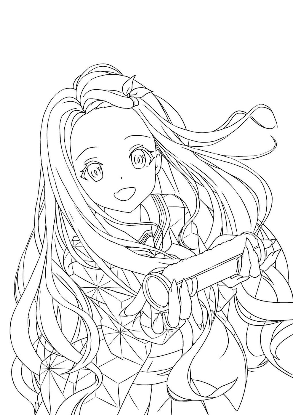 82 Nezuko Coloring Pages: Demon Slayer Fans' Favorites 63