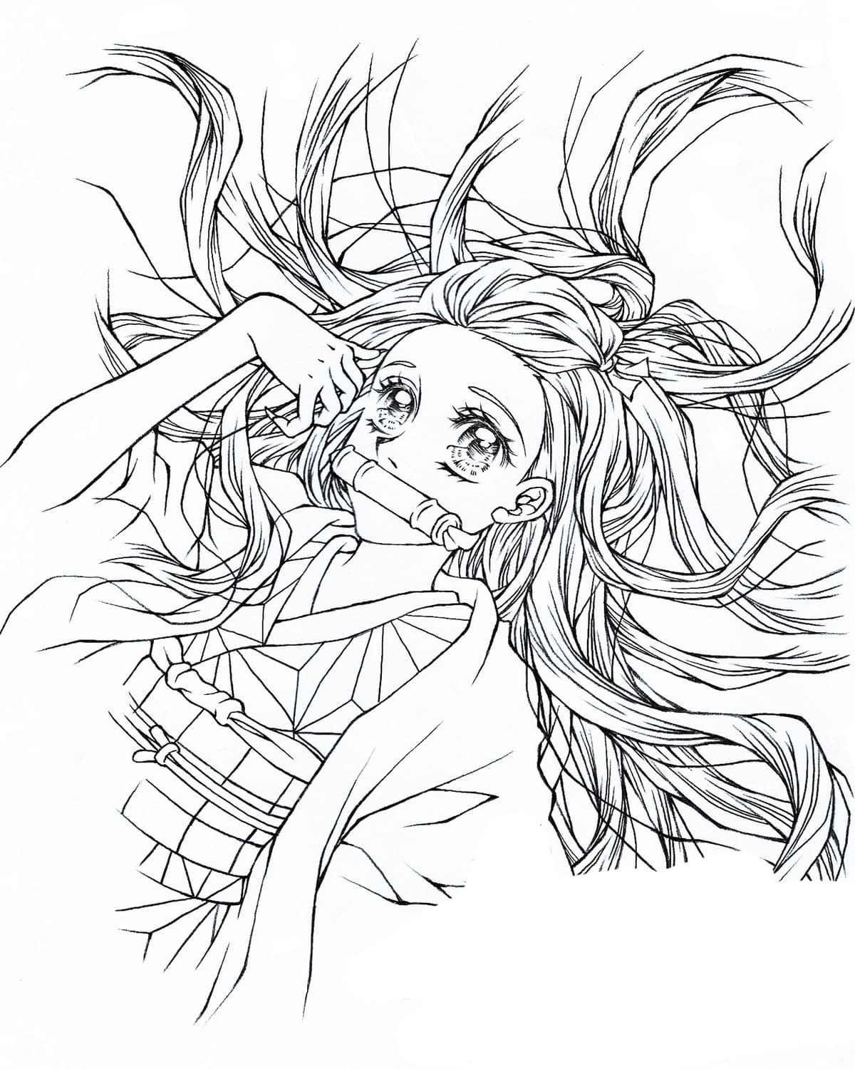 82 Nezuko Coloring Pages: Demon Slayer Fans' Favorites 64