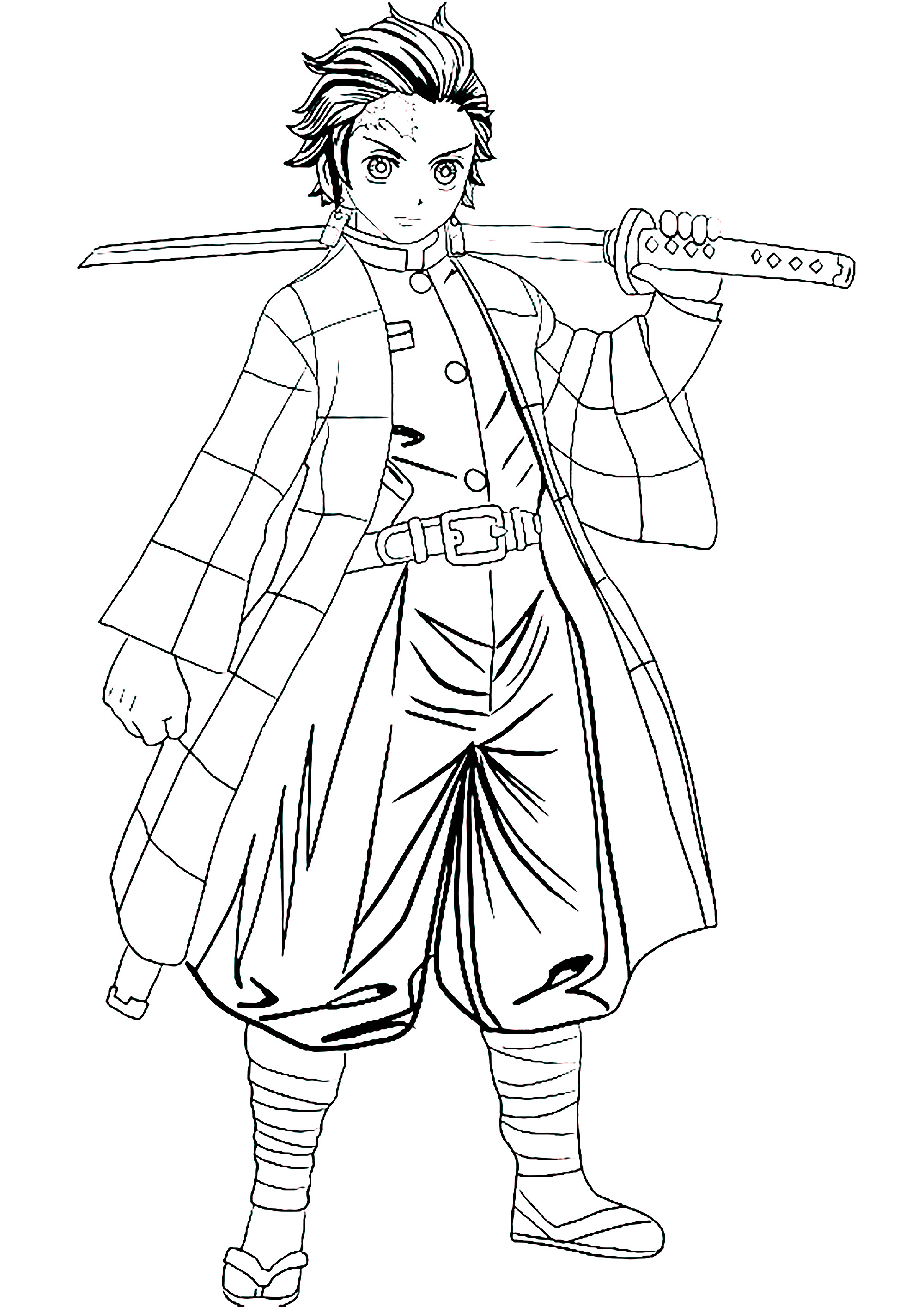 82 Nezuko Coloring Pages: Demon Slayer Fans' Favorites 7