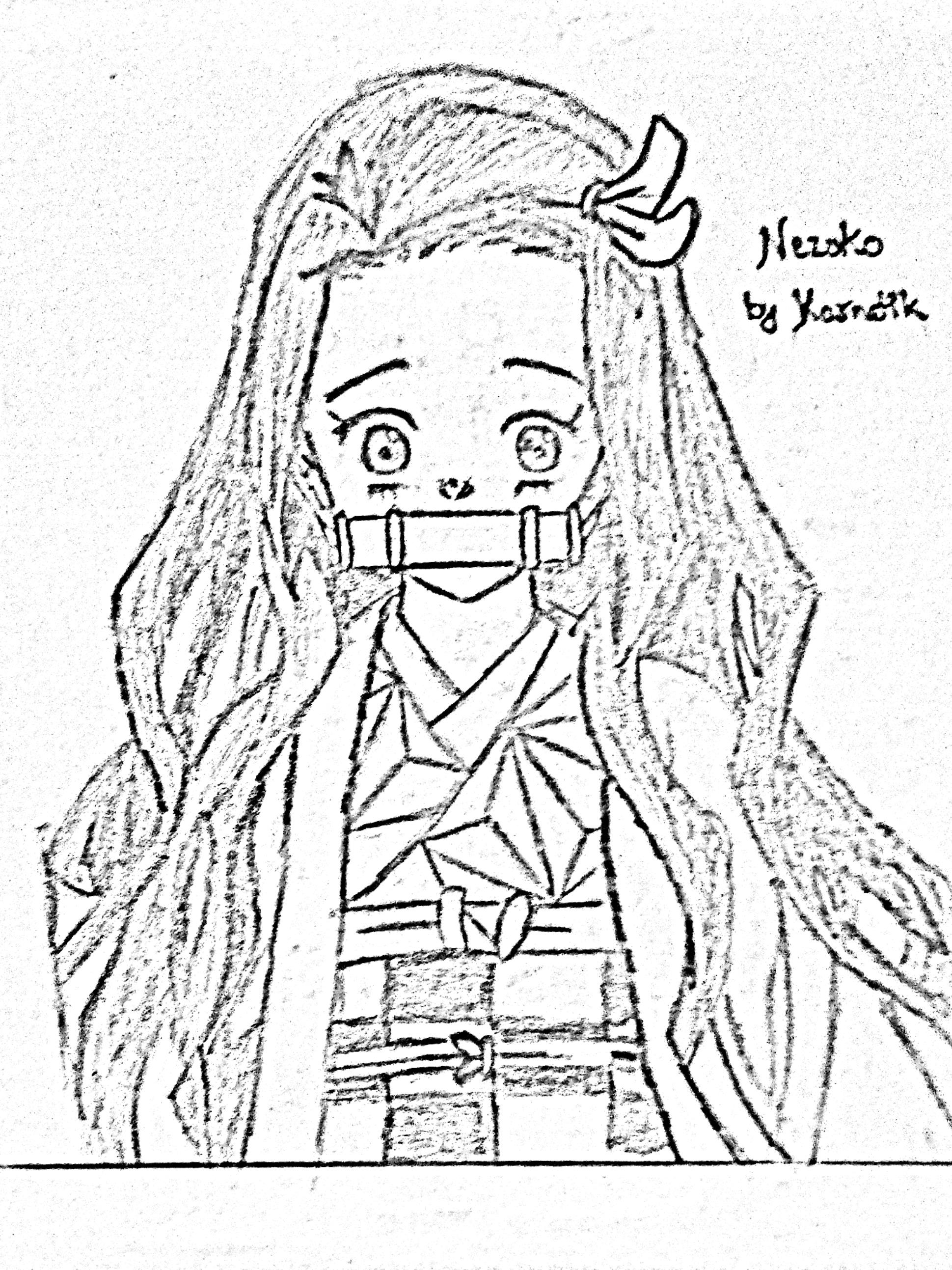 82 Nezuko Coloring Pages: Demon Slayer Fans' Favorites 70