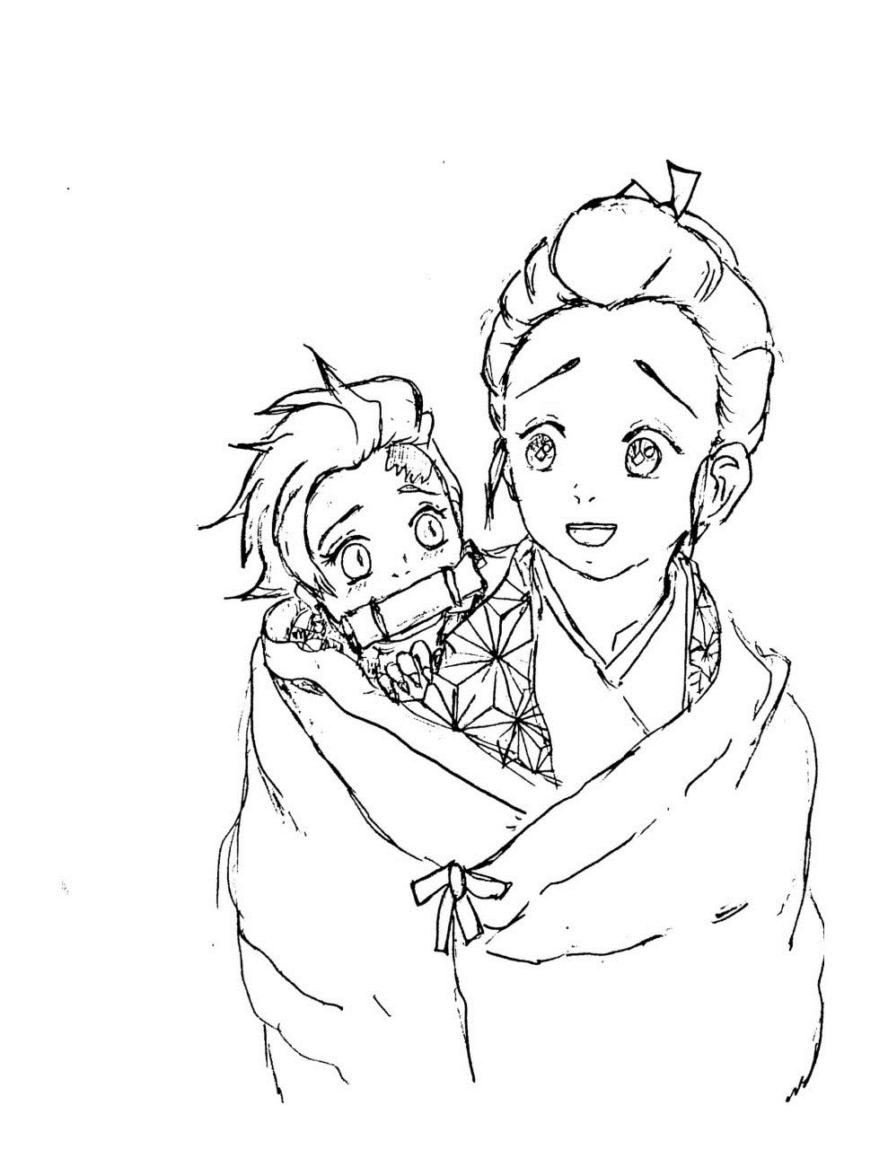 82 Nezuko Coloring Pages: Demon Slayer Fans' Favorites 74