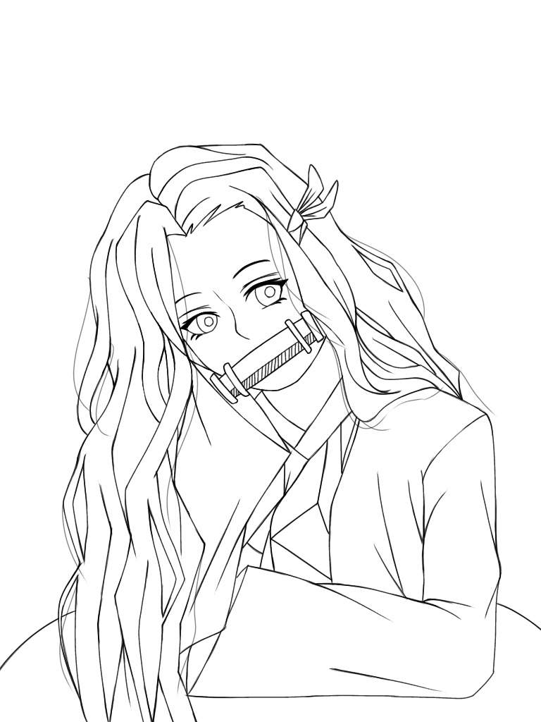 82 Nezuko Coloring Pages: Demon Slayer Fans' Favorites 76