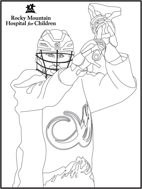 99+ Lacrosse Coloring Pages Printable 33