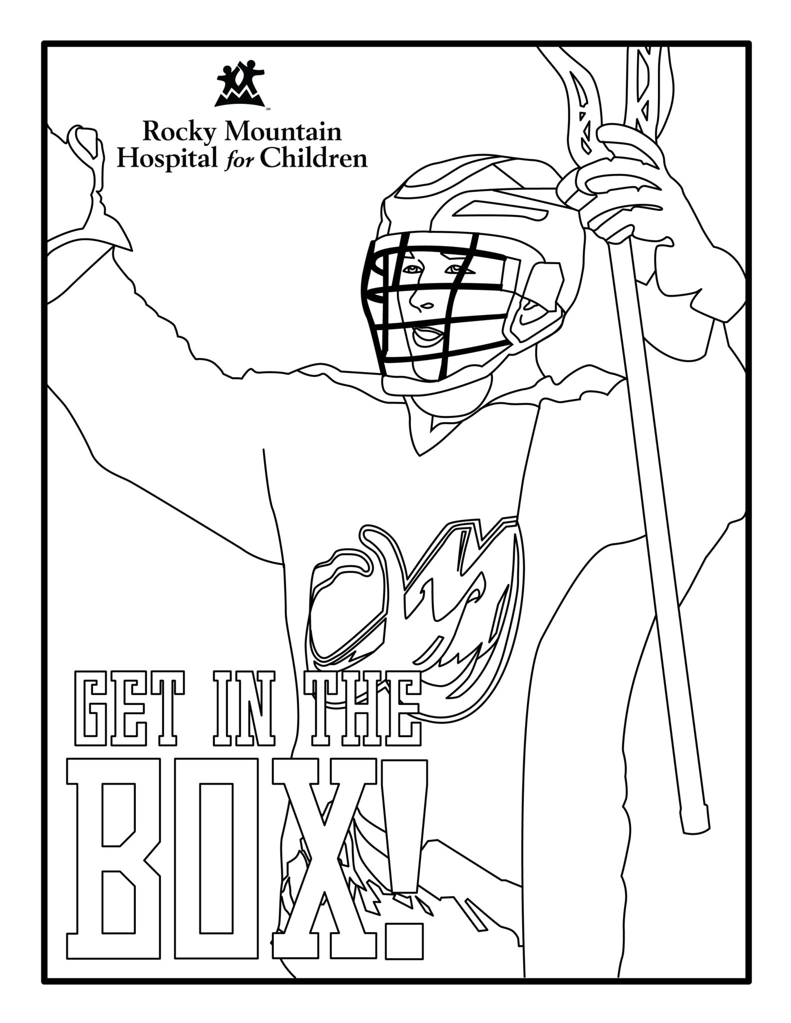 99+ Lacrosse Coloring Pages Printable 34