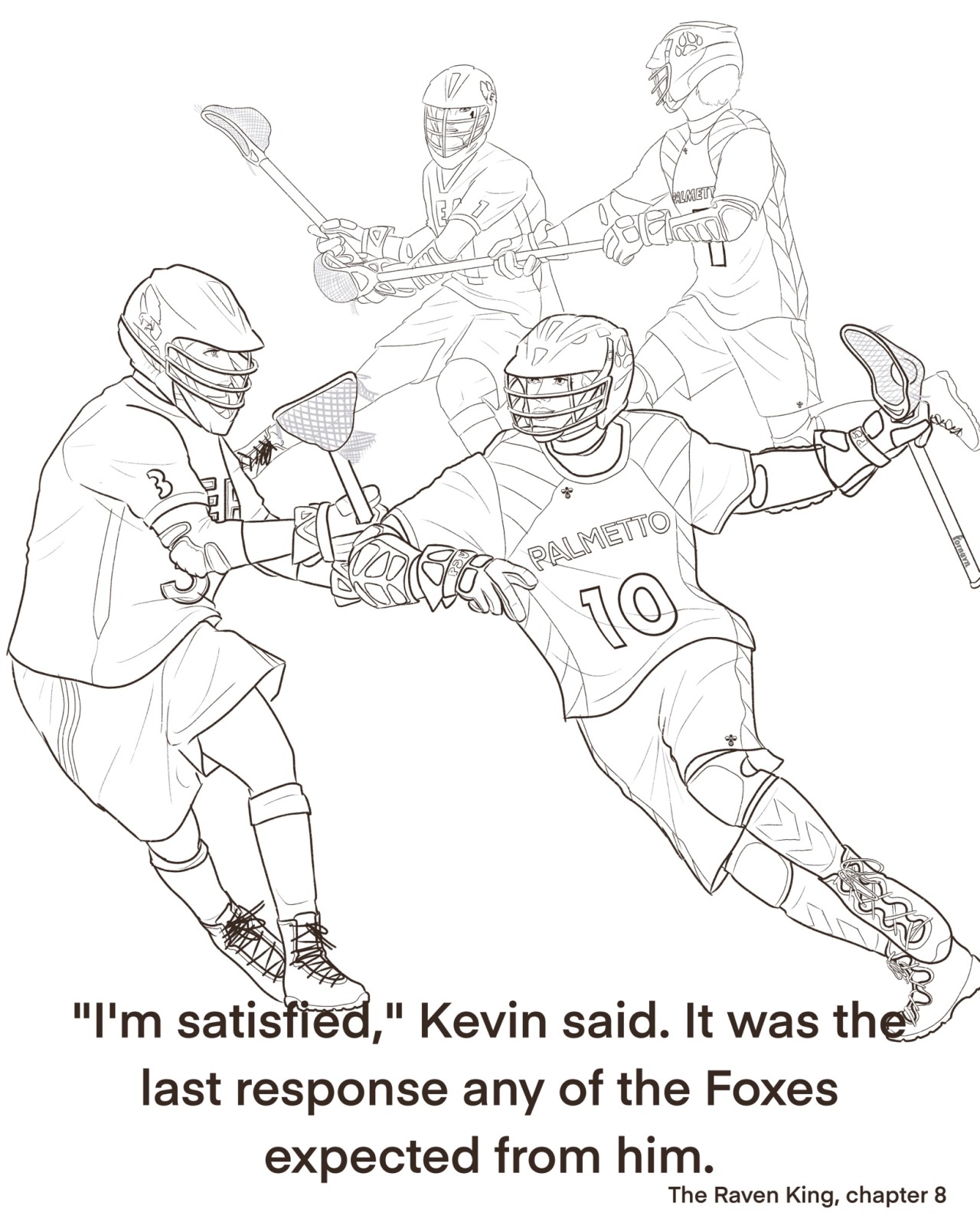 99+ Lacrosse Coloring Pages Printable 38