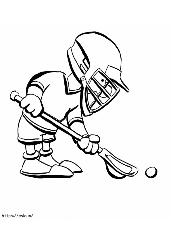 99+ Lacrosse Coloring Pages Printable 65