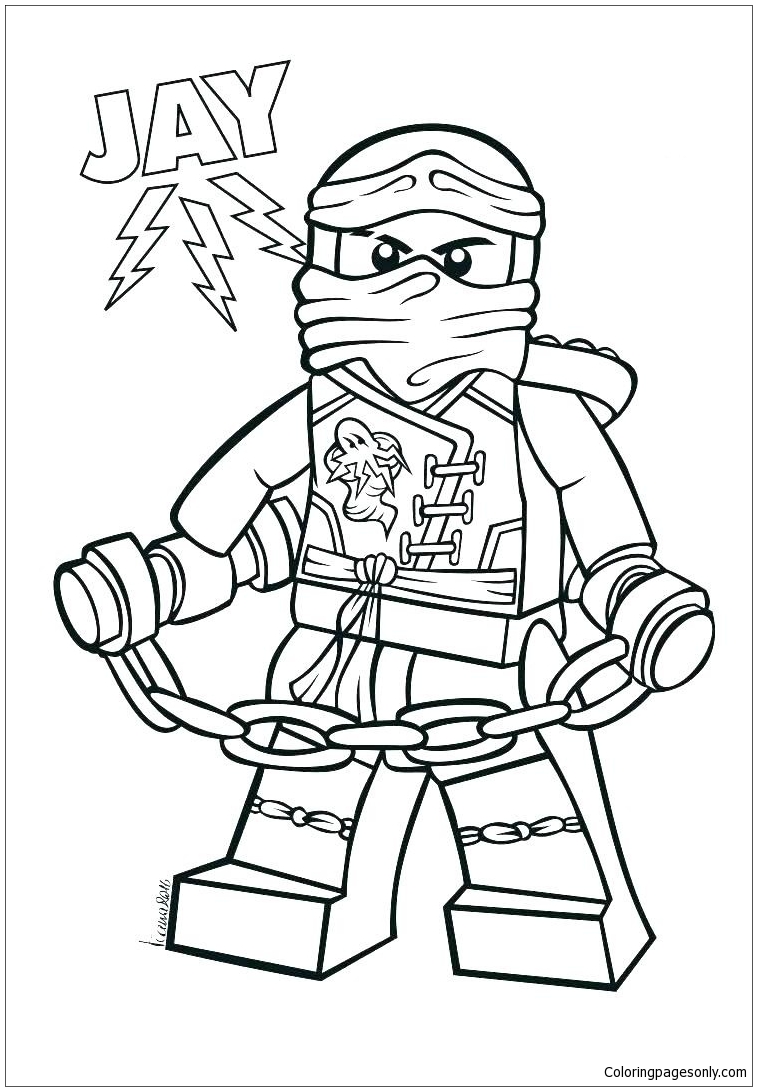 100 Lego Ninjago Coloring Pages Printable 1