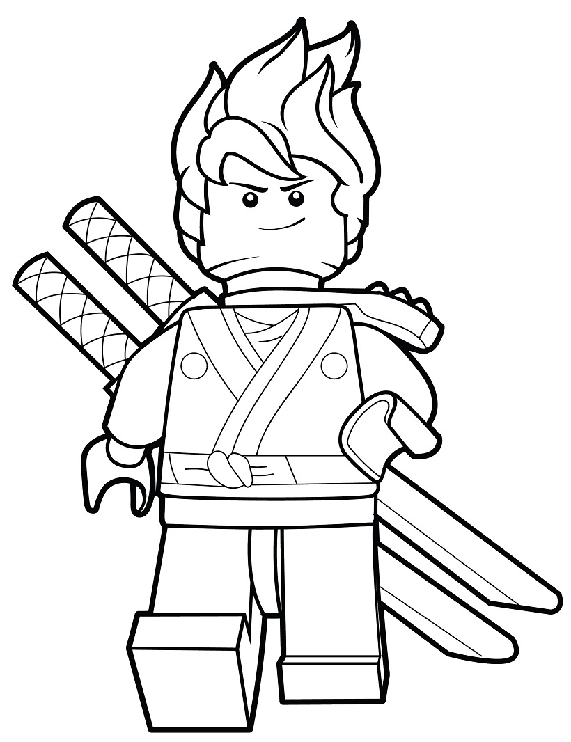 100 Lego Ninjago Coloring Pages Printable 100