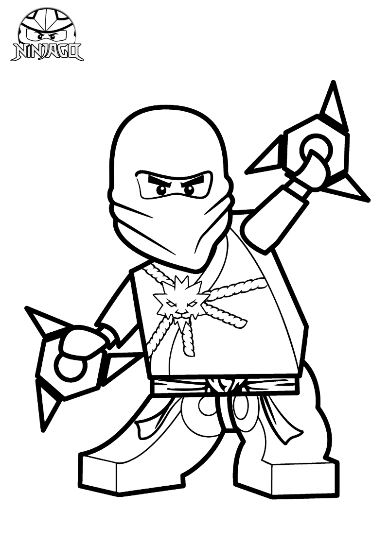 100 Lego Ninjago Coloring Pages Printable 12