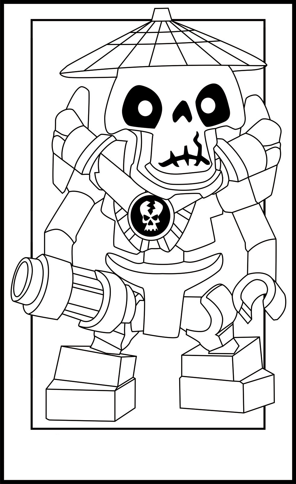 100 Lego Ninjago Coloring Pages Printable 13