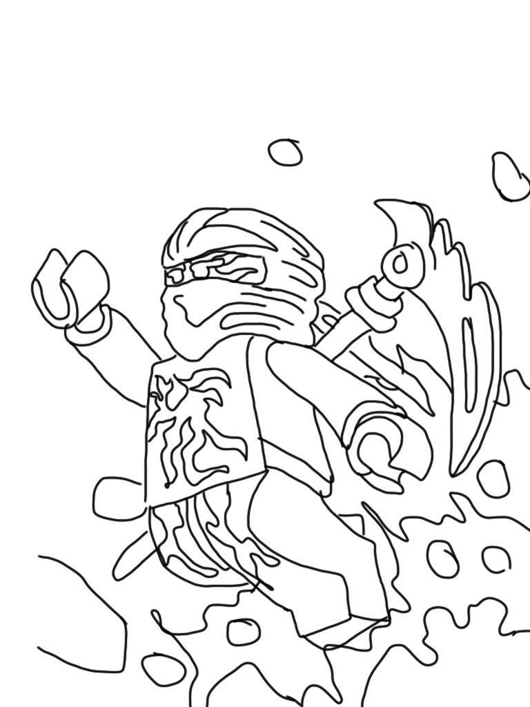 100 Lego Ninjago Coloring Pages Printable 18