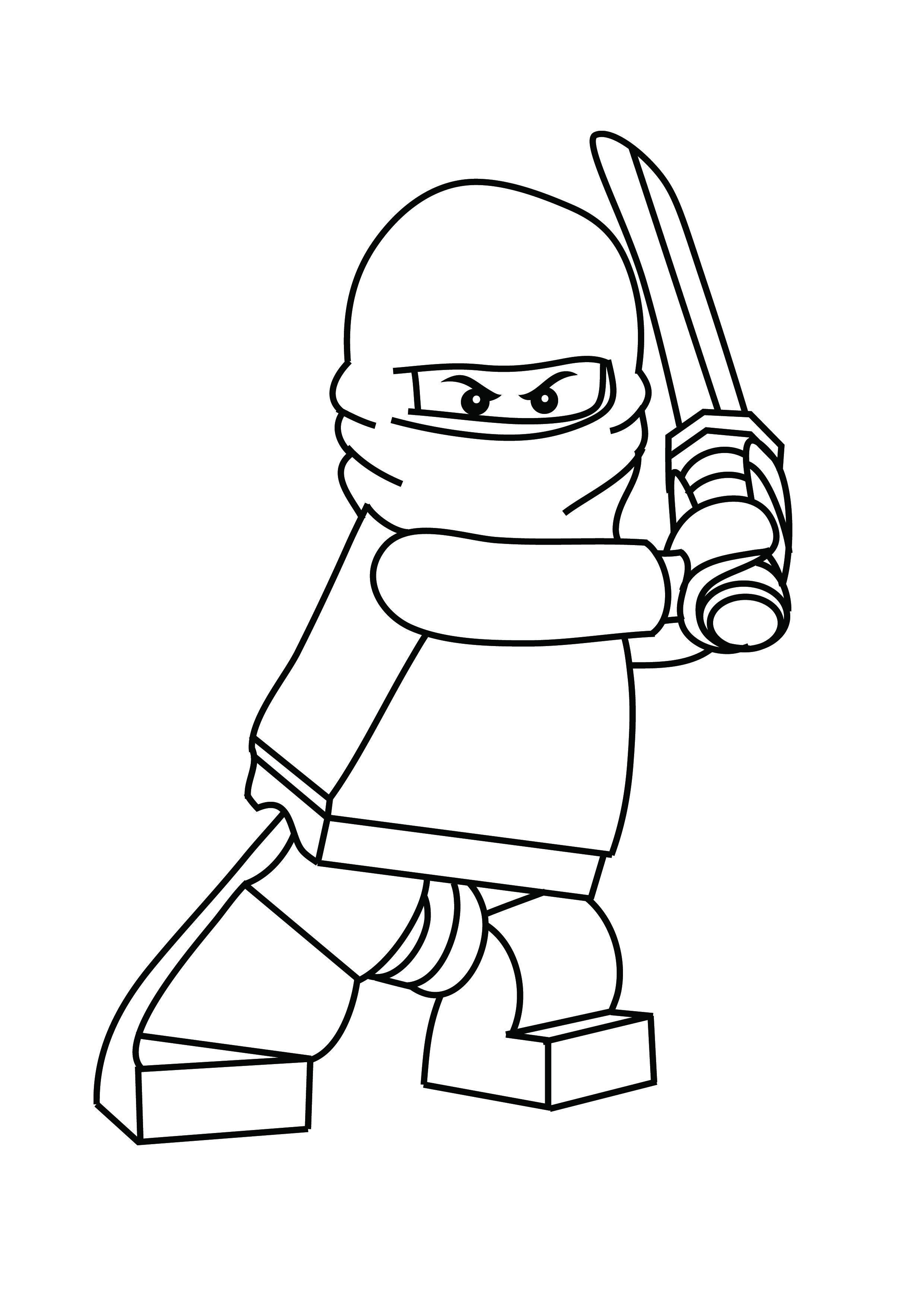 100 Lego Ninjago Coloring Pages Printable 21