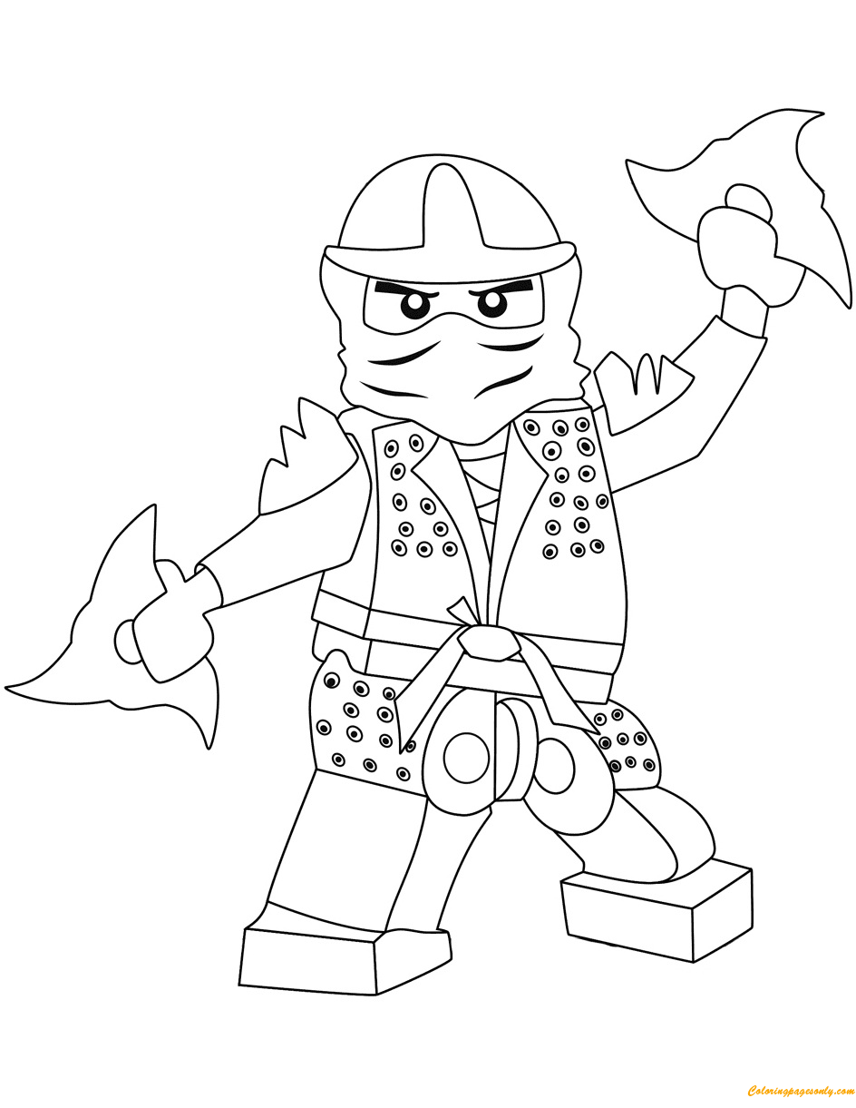 100 Lego Ninjago Coloring Pages Printable 23