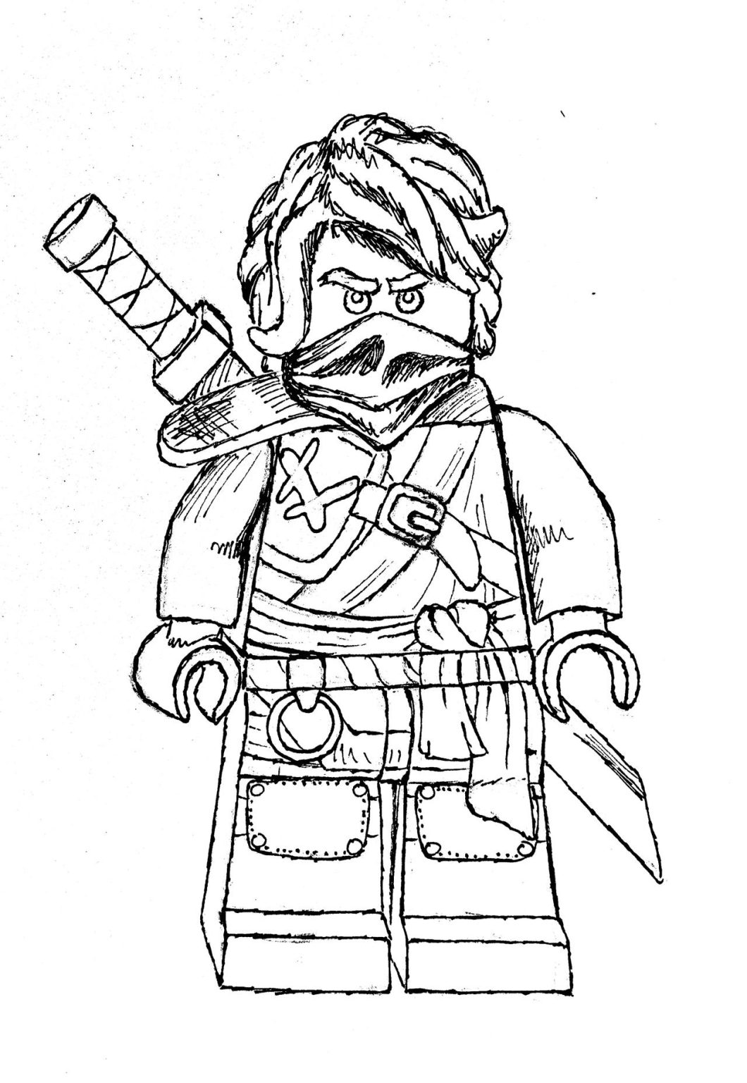 100 Lego Ninjago Coloring Pages Printable 24