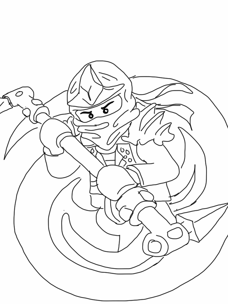 100 Lego Ninjago Coloring Pages Printable 3