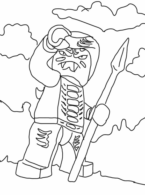 100 Lego Ninjago Coloring Pages Printable 30