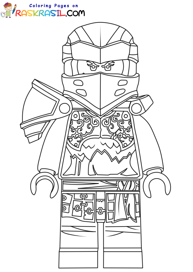 100 Lego Ninjago Coloring Pages Printable 37