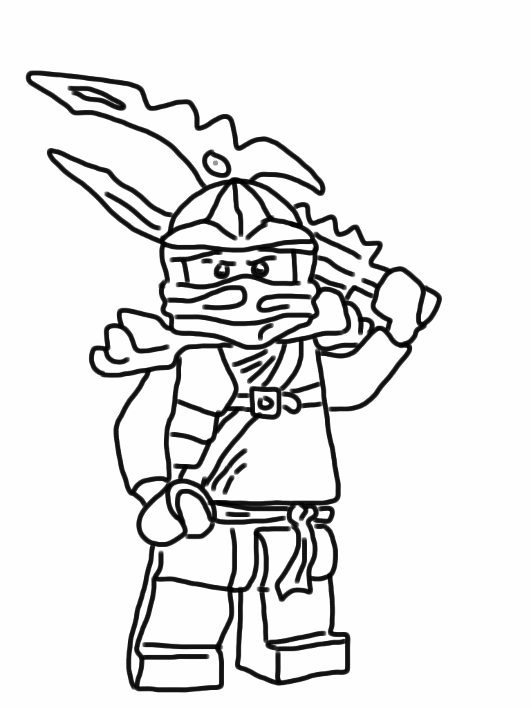 100 Lego Ninjago Coloring Pages Printable 38