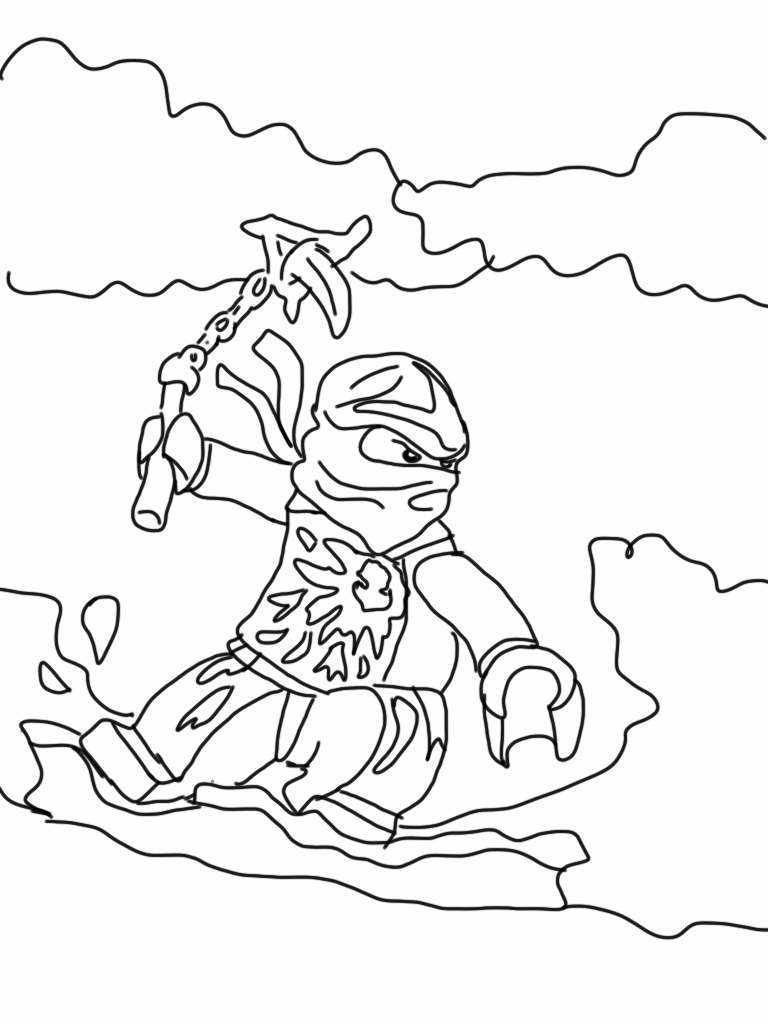 100 Lego Ninjago Coloring Pages Printable 45