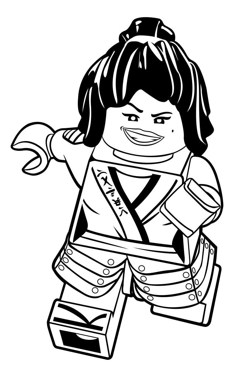 100 Lego Ninjago Coloring Pages Printable 48