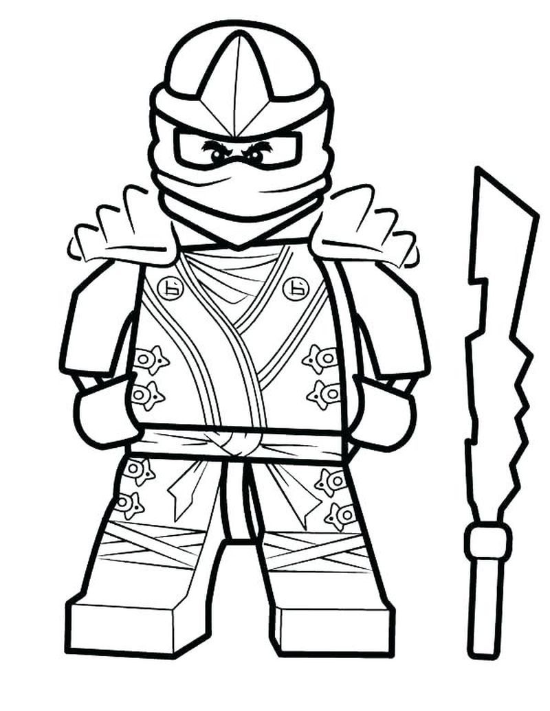 100 Lego Ninjago Coloring Pages Printable 5