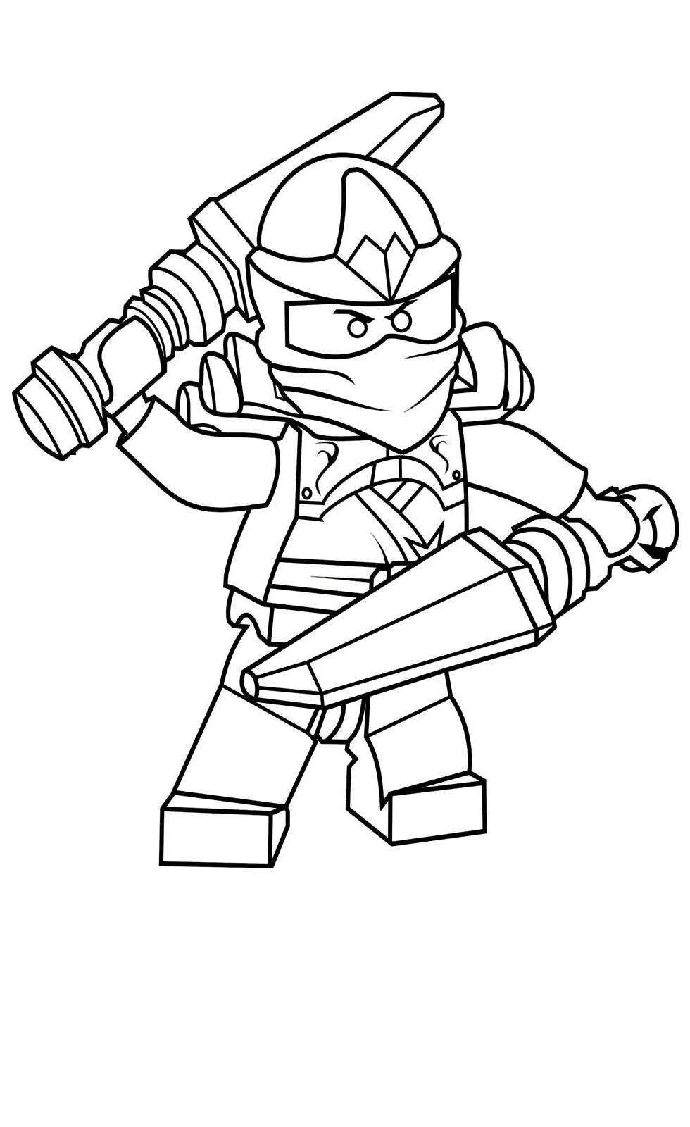 100 Lego Ninjago Coloring Pages Printable 50