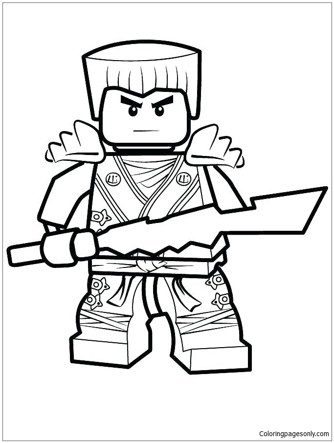 100 Lego Ninjago Coloring Pages Printable 51