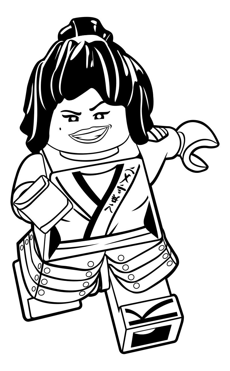 100 Lego Ninjago Coloring Pages Printable 52