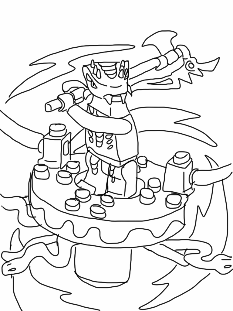 100 Lego Ninjago Coloring Pages Printable 58