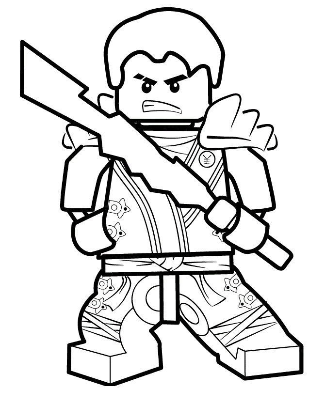 100 Lego Ninjago Coloring Pages Printable 6