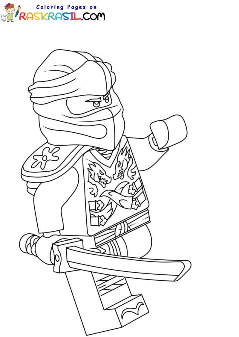 100 Lego Ninjago Coloring Pages Printable 66